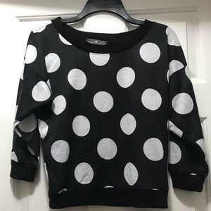 New Almost Famous sweater Lace back S